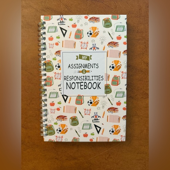 Nuts & Bolts Paper Co Other - Homework Planner/Organizer Kids Undated School Notebook NEW
